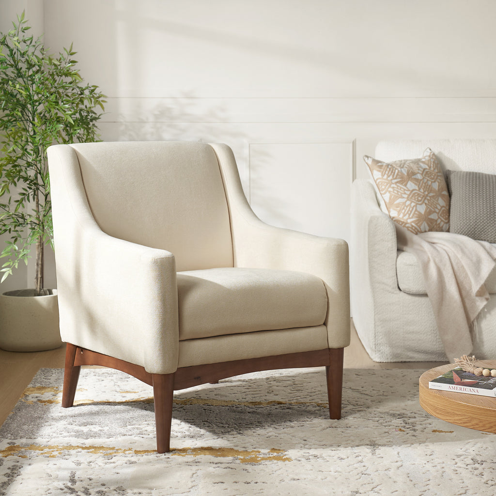 Dietmar Mid-Century-Sessel im Vintage-Stil mit komfortablem Design