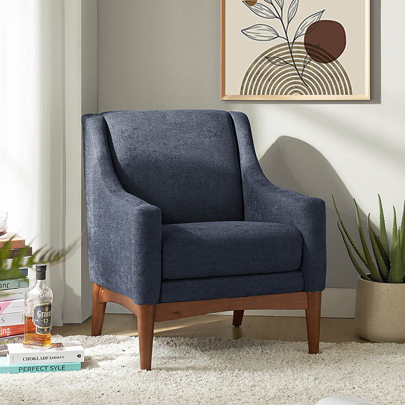 Dietmar Mid-Century-Sessel im Vintage-Stil mit komfortablem Design