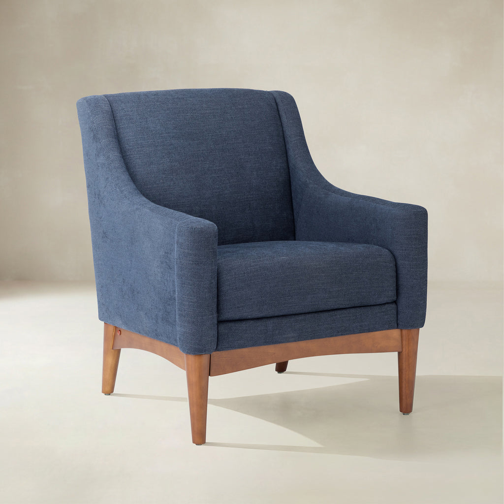 Dietmar Mid-Century-Sessel im Vintage-Stil mit komfortablem Design