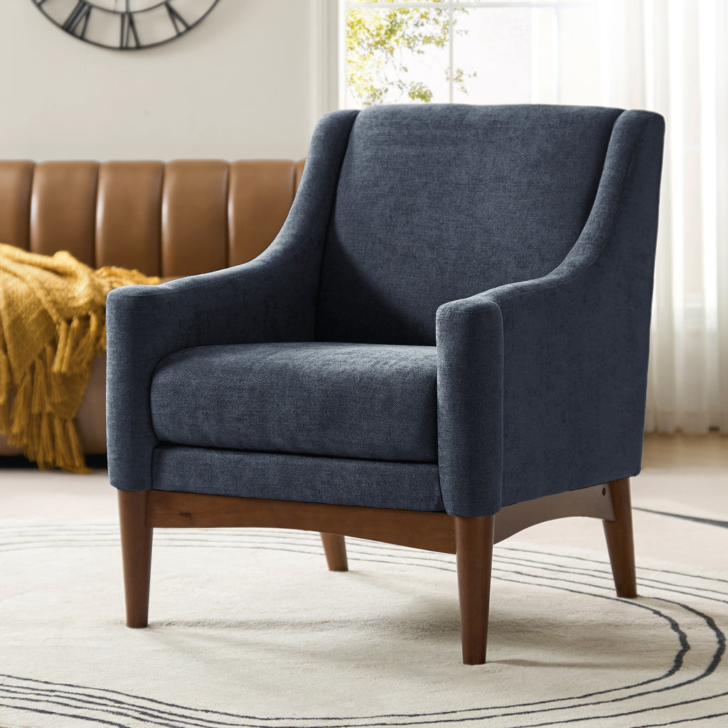 Dietmar Mid-Century-Sessel im Vintage-Stil mit komfortablem Design