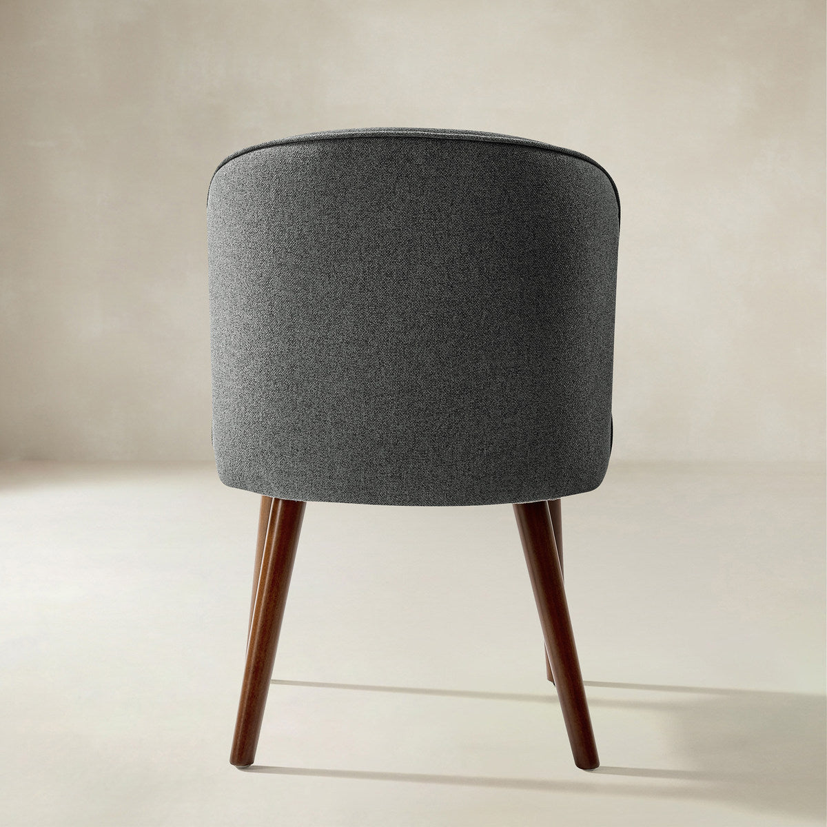 Cecilia Gepolsterte Esszimmerstühle 2er-Set mit geschwungener Rückenlehne im Mid-Century-Stil