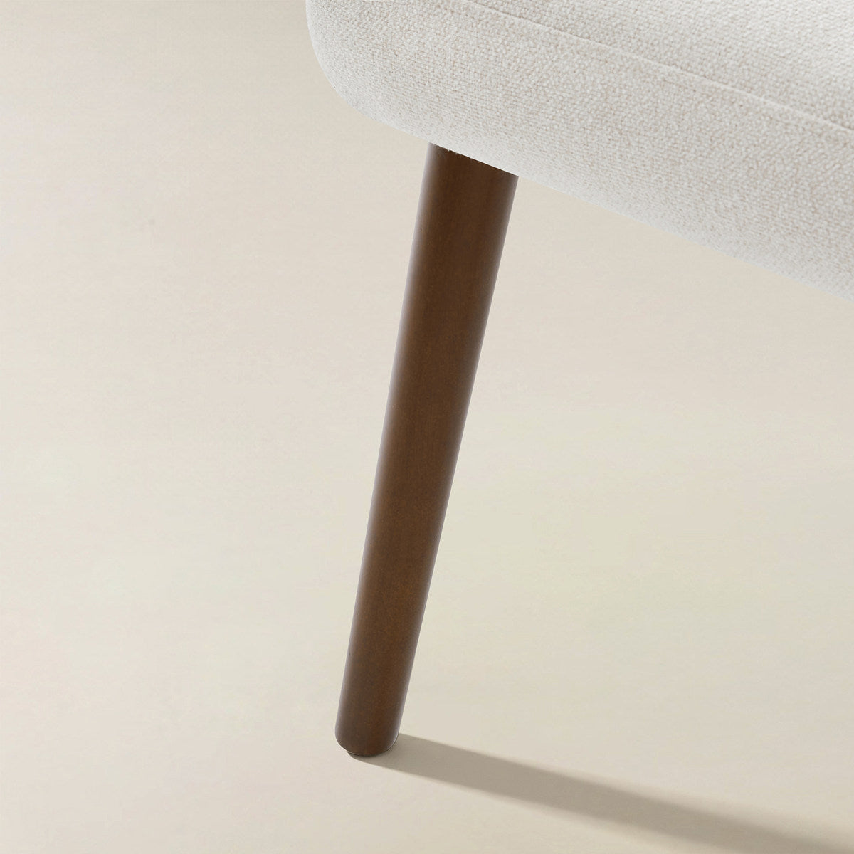 Cecilia Gepolsterte Esszimmerstühle 2er-Set mit geschwungener Rückenlehne im Mid-Century-Stil