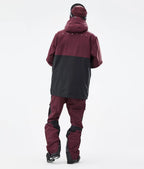 Doom Ski Jacket Men Burgundy/Black