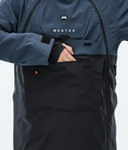 Doom Ski Jacket Men Metal Blue/Black