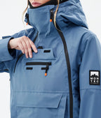 Doom W Ski Jacket Women Blue Steel