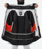 Fawk Ski Jacket Men Light Grey/Black