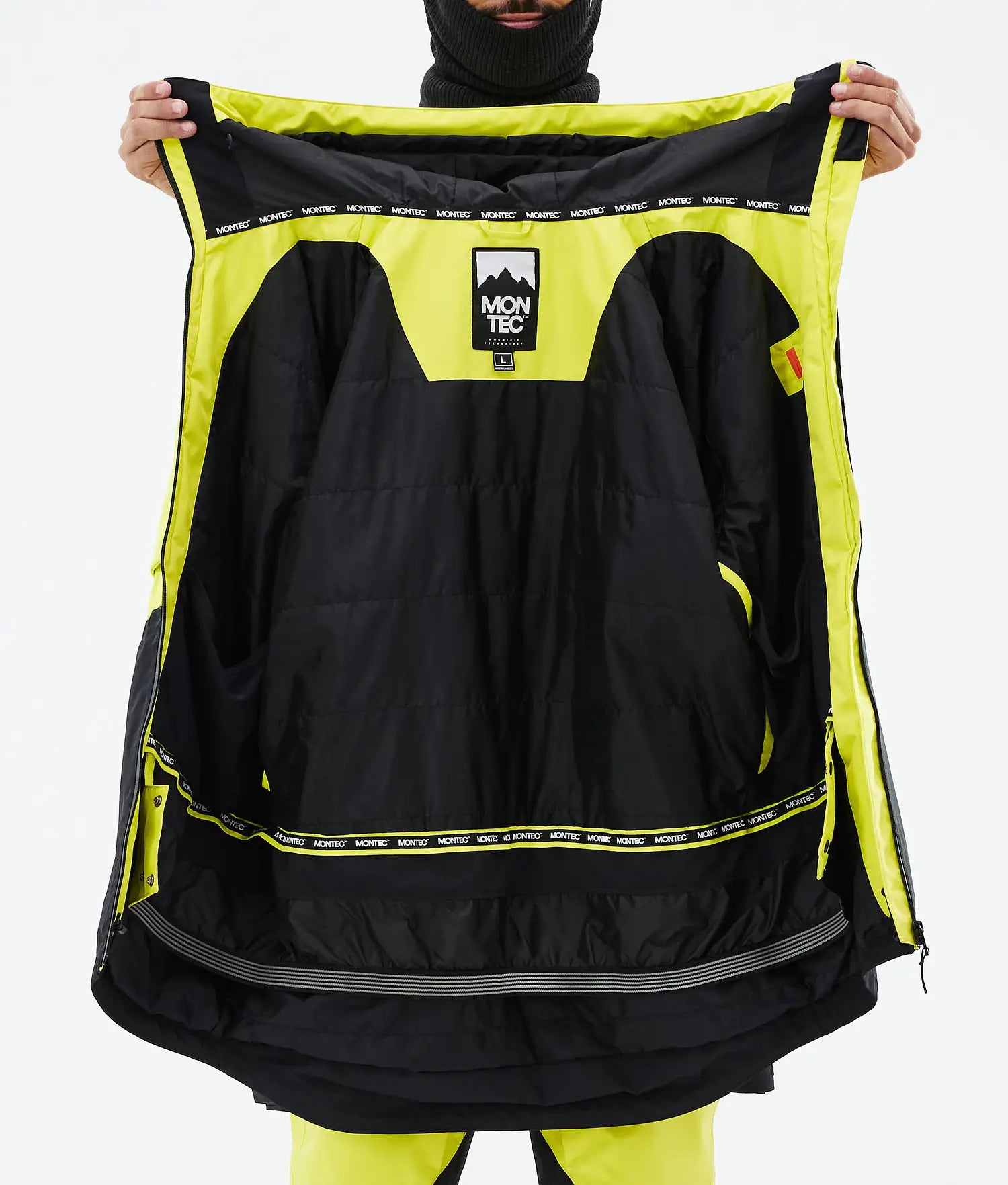 Arch Ski Jacket Men Bright Yellow/Black
