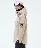 Adept W Snowboard Jacket Women Sand
