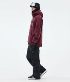 Yeti Snowboard Jacket Men 2X-Up Burgundy