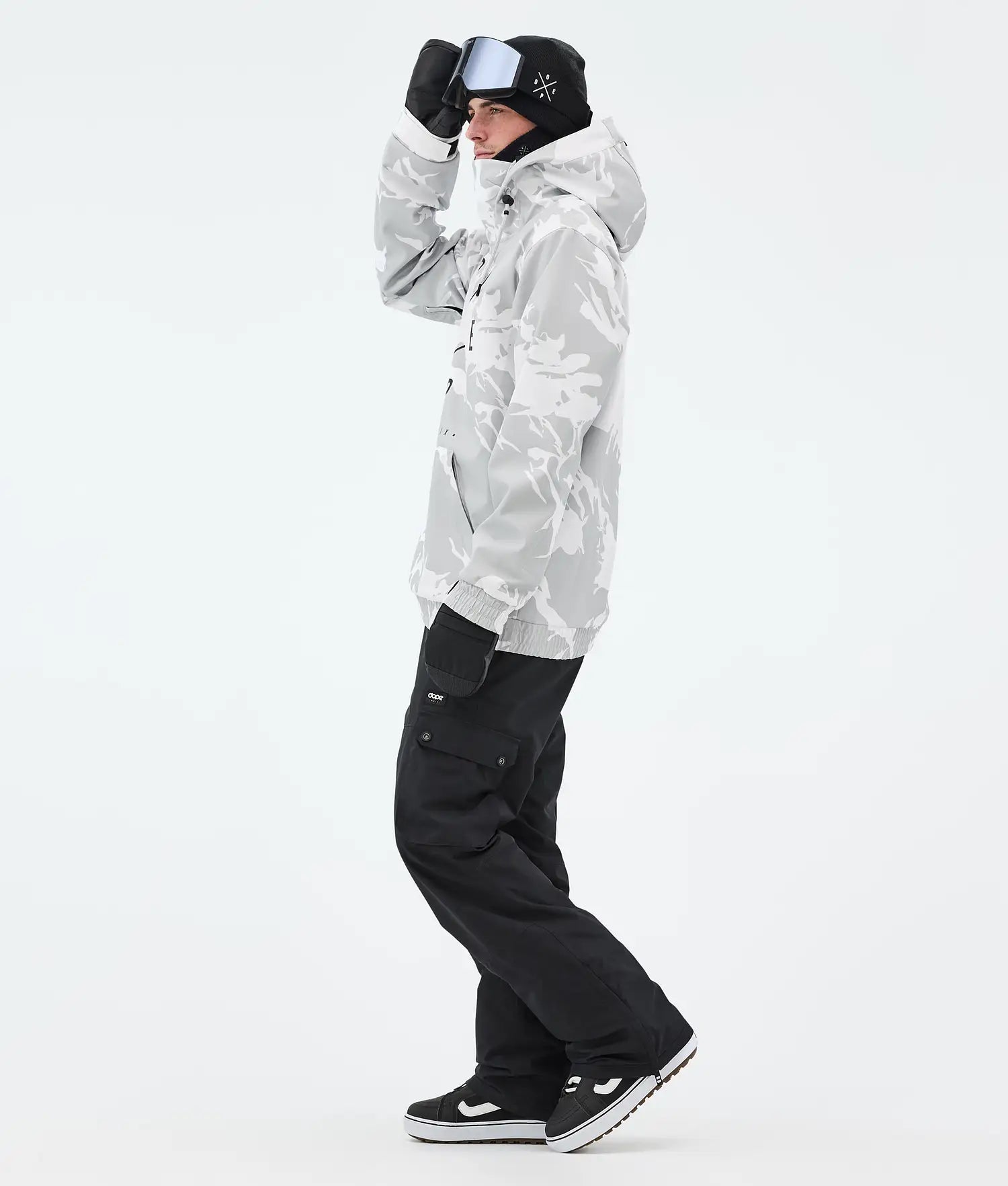 Yeti Snowboard Jacket Men 2X-Up Grey Camo