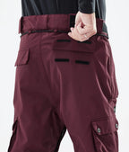 Iconic Snowboard Pants Men Don Burgundy