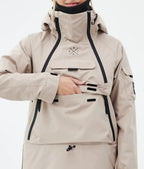 Akin W Snowboard Jacket Women Sand