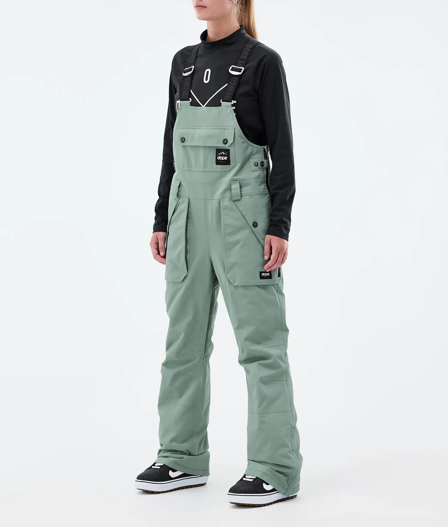 Notorious B.I.B W Snowboard Pants Women Faded Green