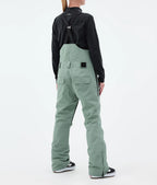 Notorious B.I.B W Snowboard Pants Women Faded Green