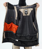 Doom Ski Jacket Men Sand/Black