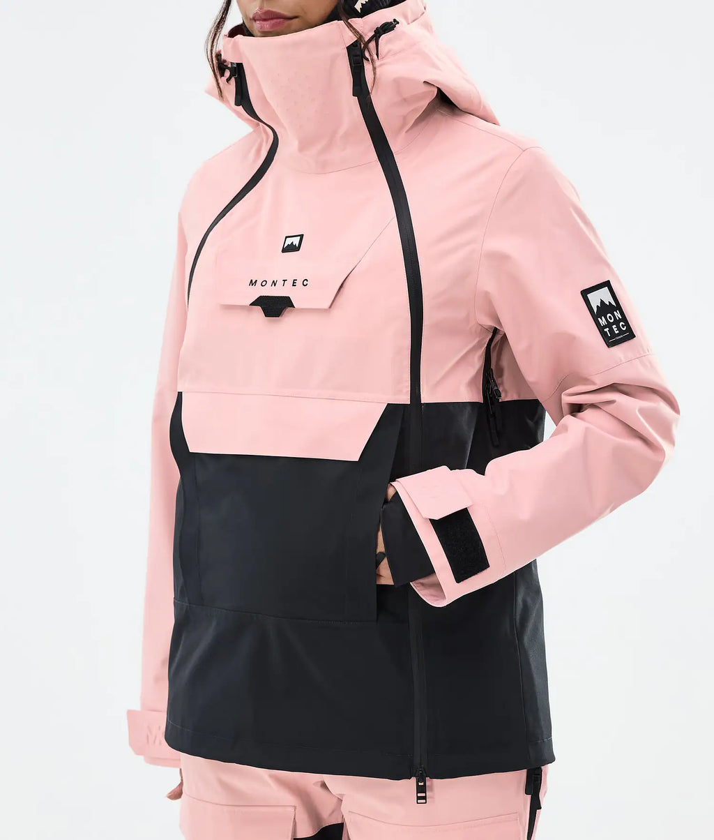 Doom W Ski Jacket Women Soft Pink/Black
