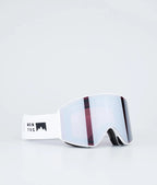 Kob Skibrille White W/White Black Mirror