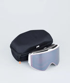 Kob Skibrille White W/White Black Mirror