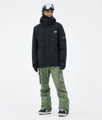 Iconic Snowboard Pants Men Moss Green