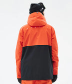 Doom Ski Jacket Men Orange/Black