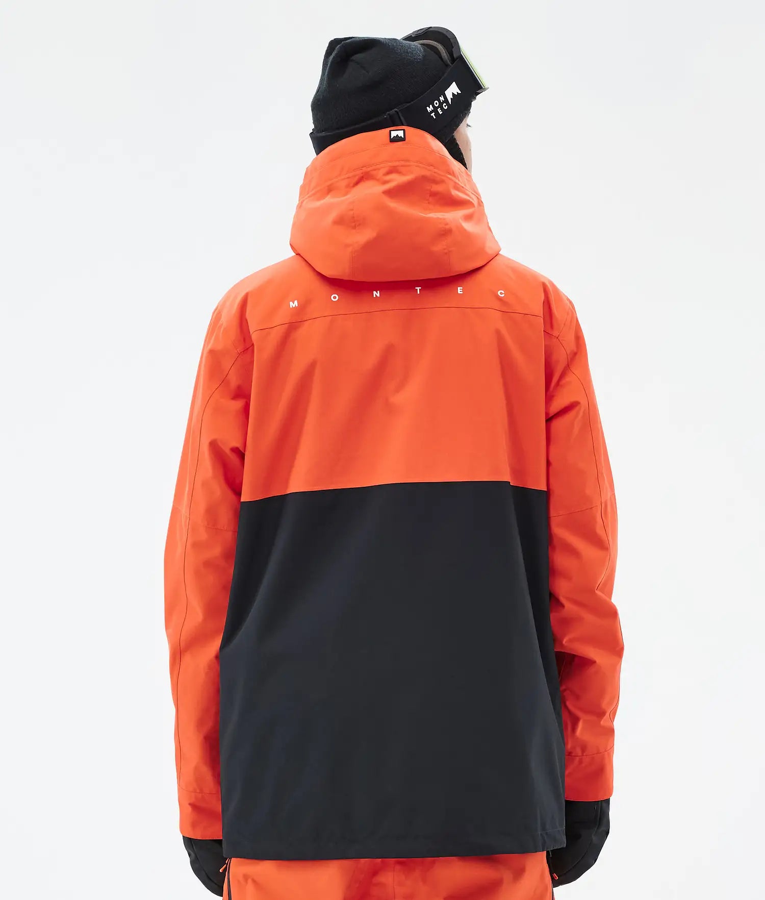 Doom Ski Jacket Men Orange/Black