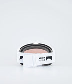 Kob Skibrille White W/Pink Sapphire Mirror