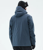 Blizzard Full Zip Snowboard Jacket Men Metal Blue