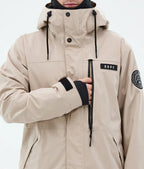 Blizzard Full Zip Snowboard Jacket Men Sand