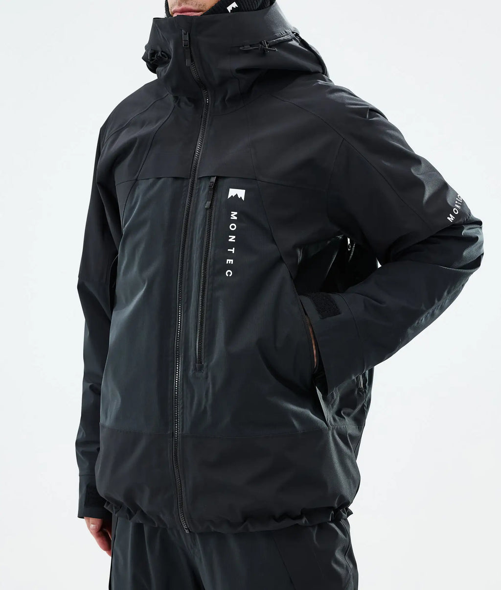 Truston Skijacke Herren Black