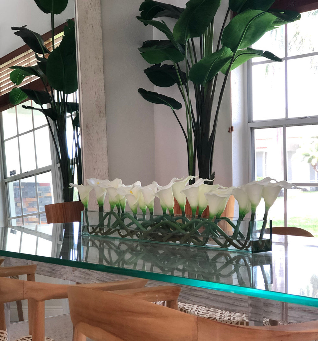 Arum Blanc 91 cm | Signature Bretagne, blanc