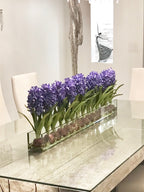 Composition Jacinthes 122 cm | Signature Provence, bleu
