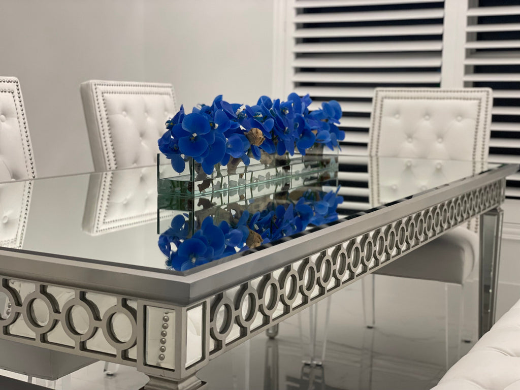 Orchidée Phalaenopsis 91 cm | Signature Bordeaux, bleu