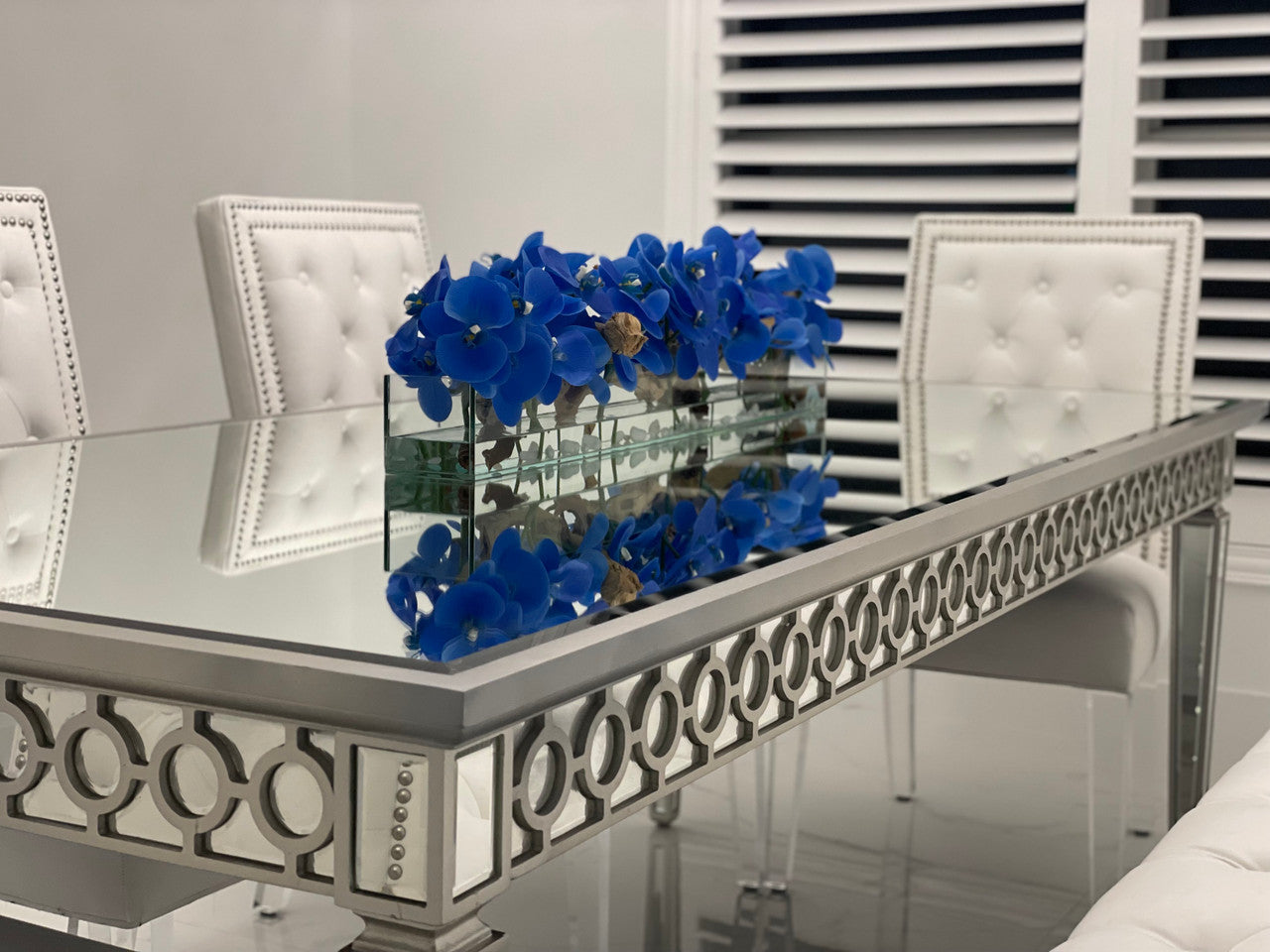 Orchidée Phalaenopsis 91 cm | Signature Bordeaux, bleu