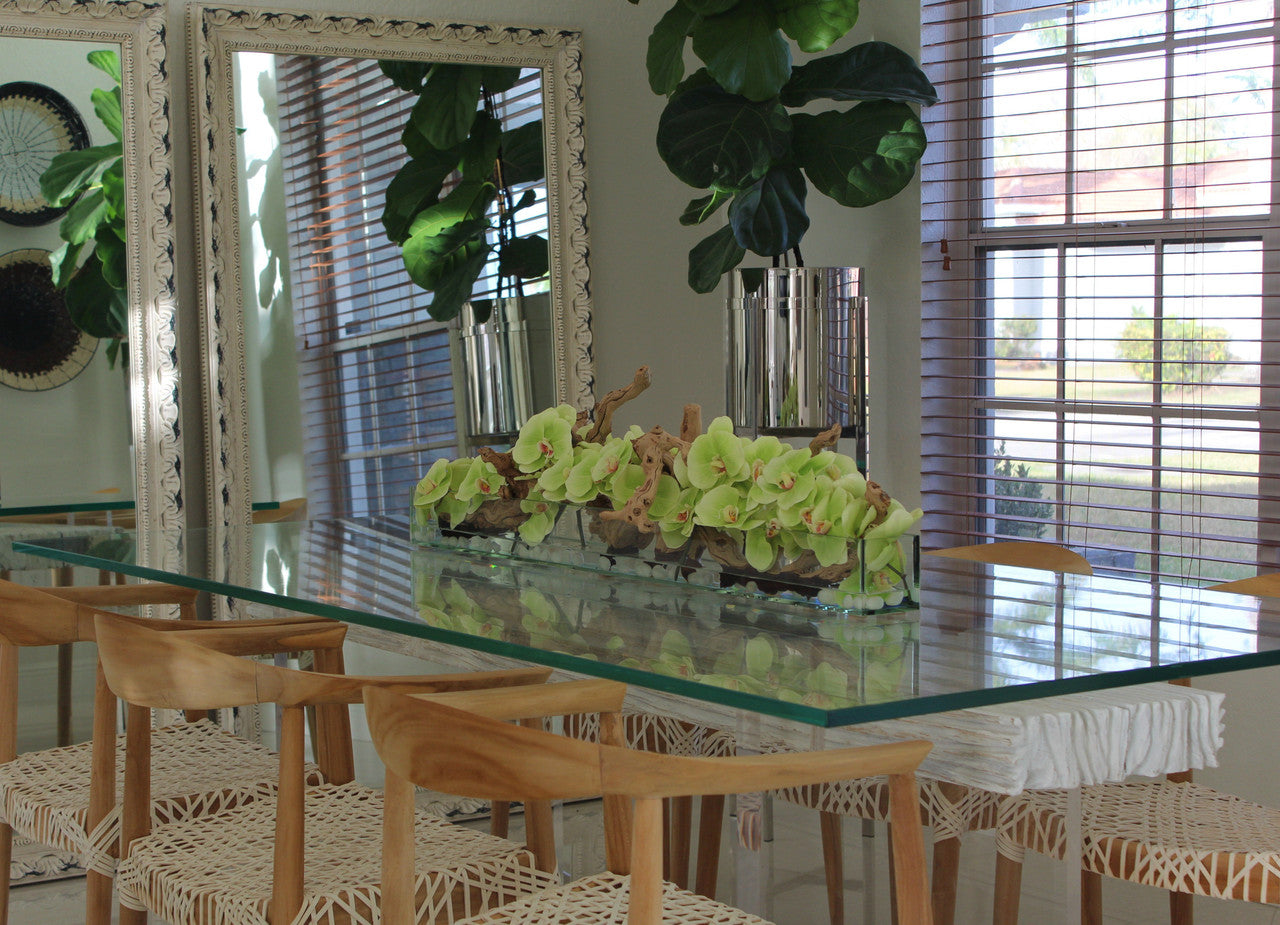 Orchidée Phalaenopsis — Collection Anjou, 122 cm, vert