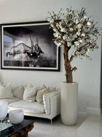 Composition Magnolia · Édition Bordeaux, beige brillant