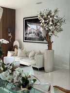 Composition Magnolia 244 cm · Édition Menton, blanc brillant