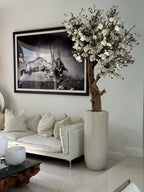 Composition Magnolia 244 cm · Édition Menton, blanc brillant