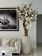 Composition Magnolia 244 cm · Édition Menton, blanc brillant