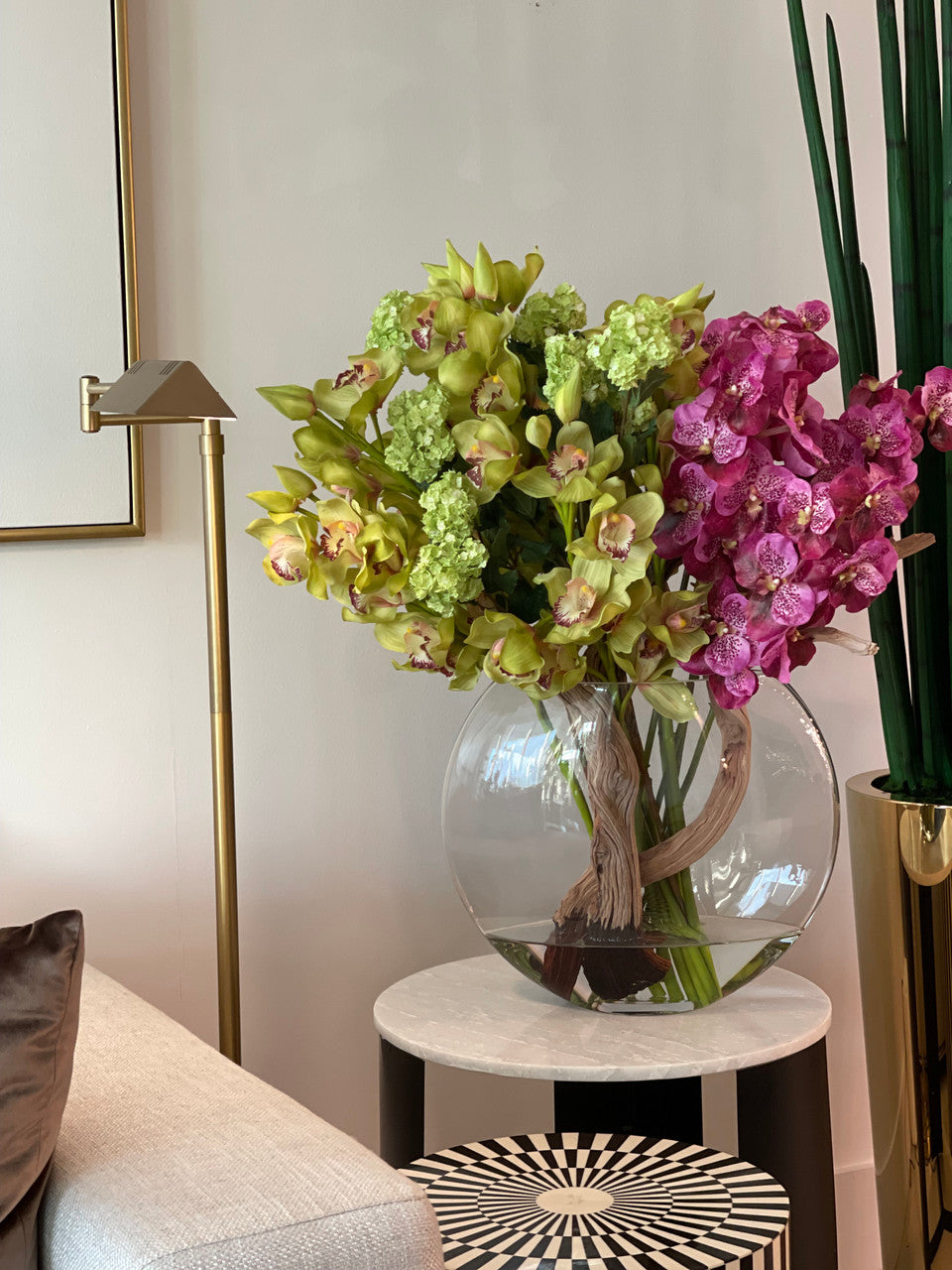 Orchidée Vanda — Collection Nantes, vert