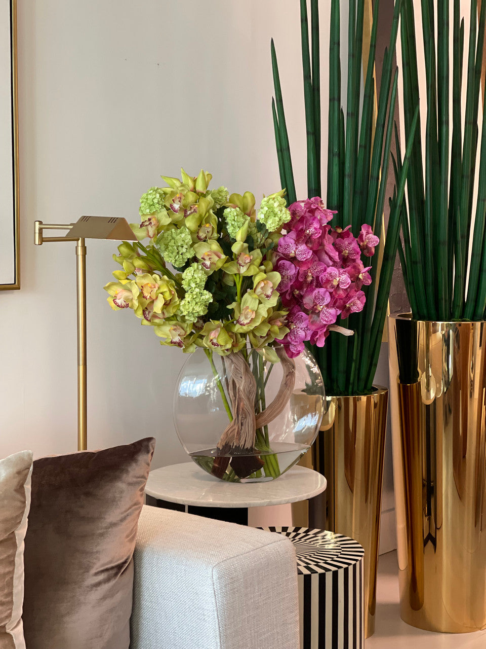 Orchidée Vanda — Collection Nantes, vert