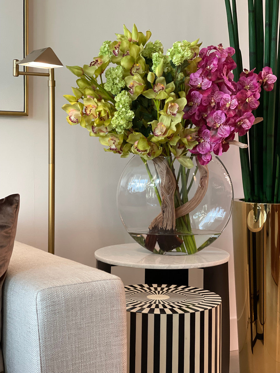 Orchidée Vanda — Collection Nantes, vert