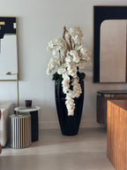 Composition Feuillage — Collection Deauville, blanc brillant