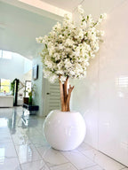Cerisier en Fleurs — Collection Aquitaine, blanc brillant