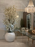 Cerisier en Fleurs — Collection Cannes, 76 cm, blanc brillant