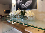 Orchidée Vanda — Collection Aquitaine, 122 cm, blanc