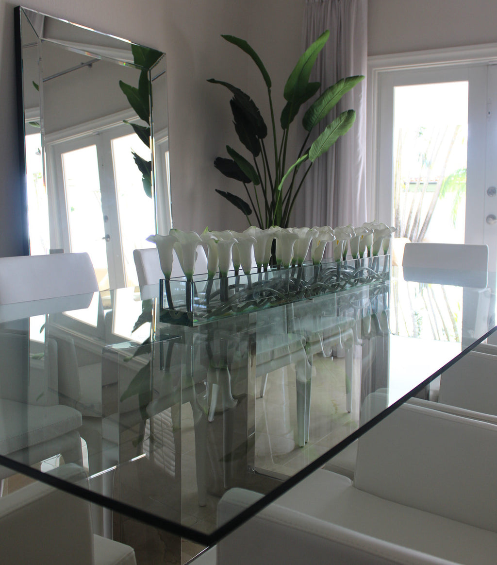 Arum Blanc 122 cm · Édition Menton, blanc