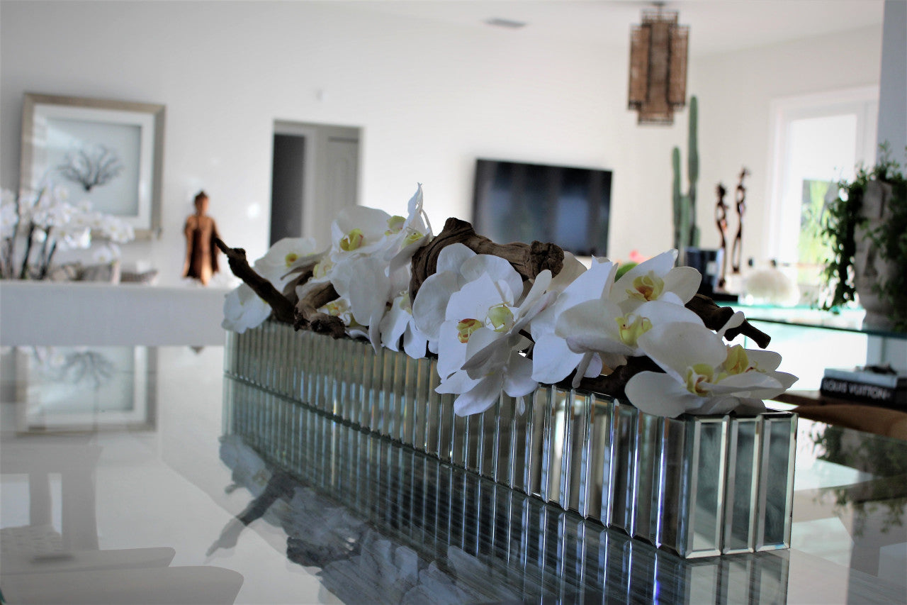 Orchidée Phalaenopsis 122 cm | Signature Ardennes, blanc