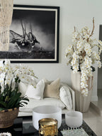 Composition Feuillage — Collection Menton, blanc