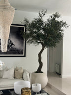 Olivier — Collection Menton, 18 cm, beige mat