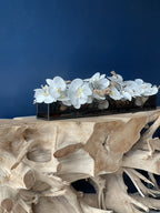 Orchidée Phalaenopsis 122 cm · Édition Cannes, blanc